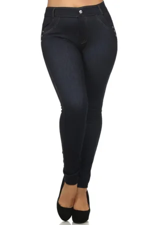 Plus Size Looking Good Jeggings