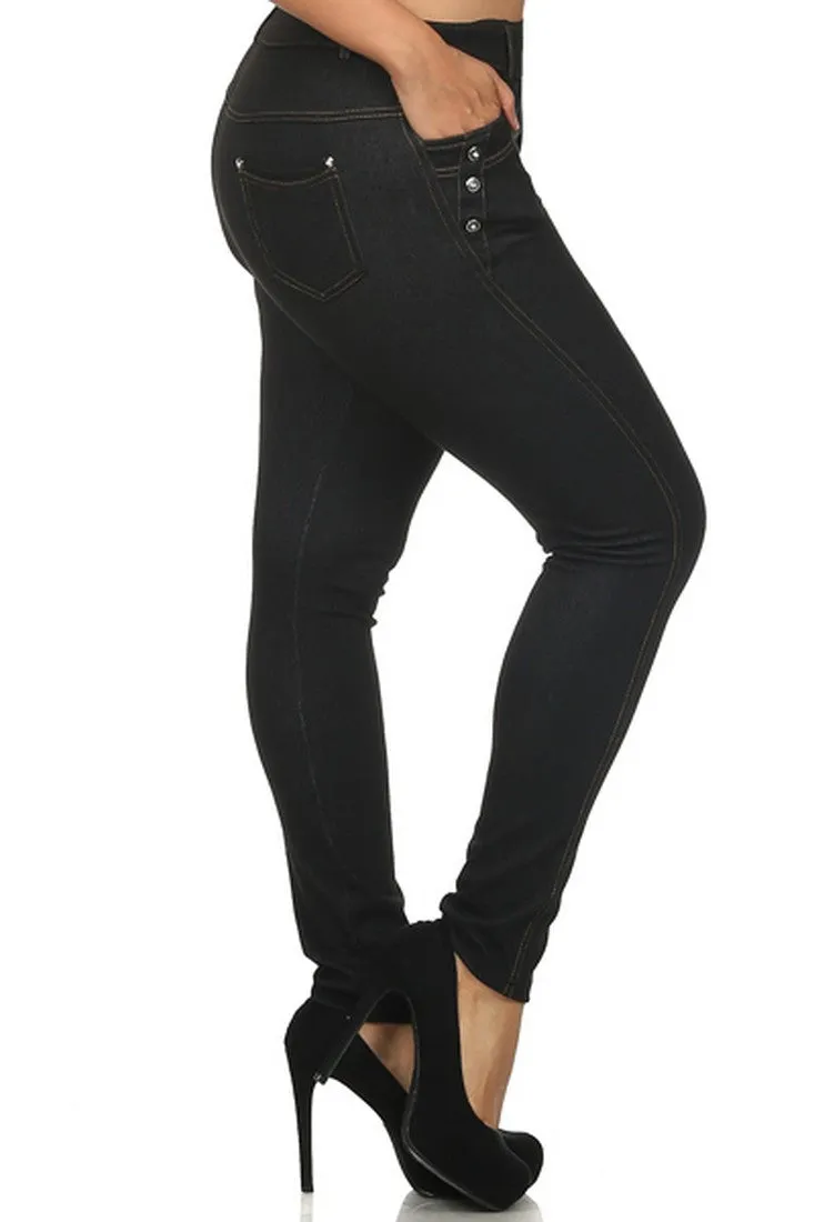 Plus Size Looking Good Jeggings