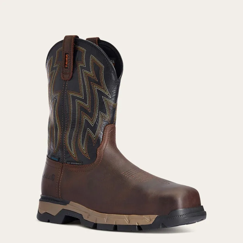 Rebar Flex Men's Western Waterproof Composite Toe Work Boot | 10034157