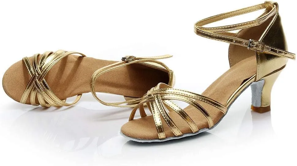 Sandals Dance Shoes Ballroom Latin Women's Color Fashion Prom Women's Sandals