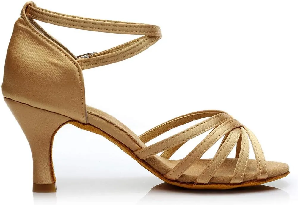 Sandals Dance Shoes Ballroom Latin Women's Color Fashion Prom Women's Sandals