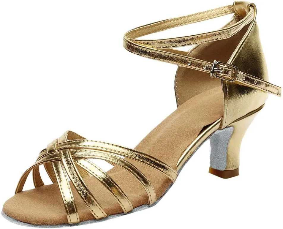 Sandals Dance Shoes Ballroom Latin Women's Color Fashion Prom Women's Sandals