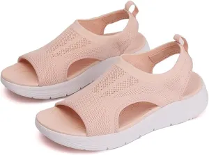 Sandals Women Comfortable Arch Support Orthopedic Sandals Flip Flops Soft Summer Beach Shoes Dressy Orthotic Slides