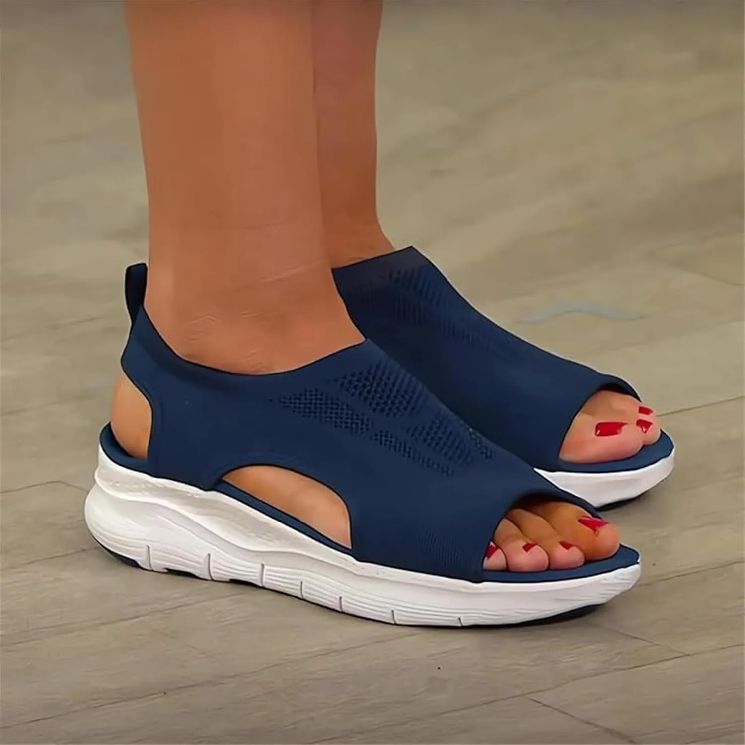 Sandals Women Comfortable Arch Support Orthopedic Sandals Flip Flops Soft Summer Beach Shoes Dressy Orthotic Slides