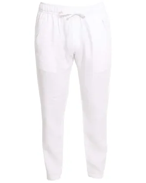 SARDINIA Linen Pant - White