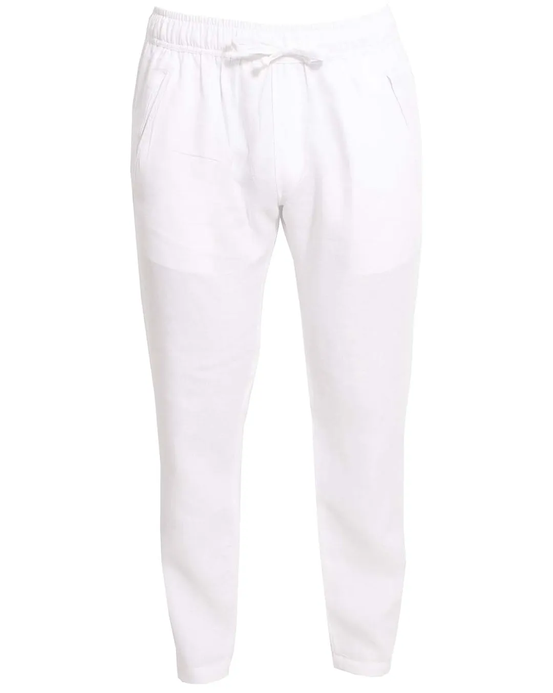 SARDINIA Linen Pant - White