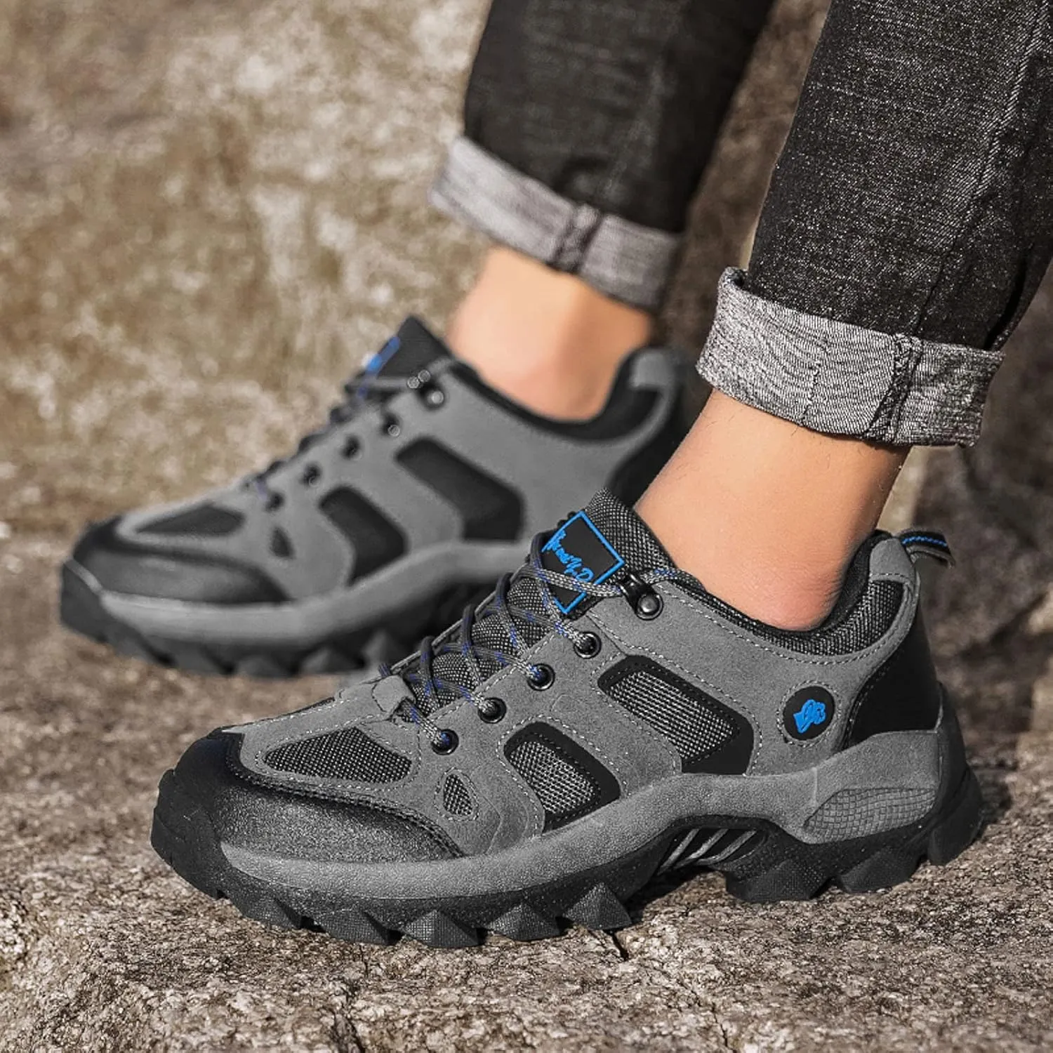 Shoe Made with Natural Materials Men Sports Shoes Fashion Summer New Pattern Flat Bottom Thick Sole Slip Breathable