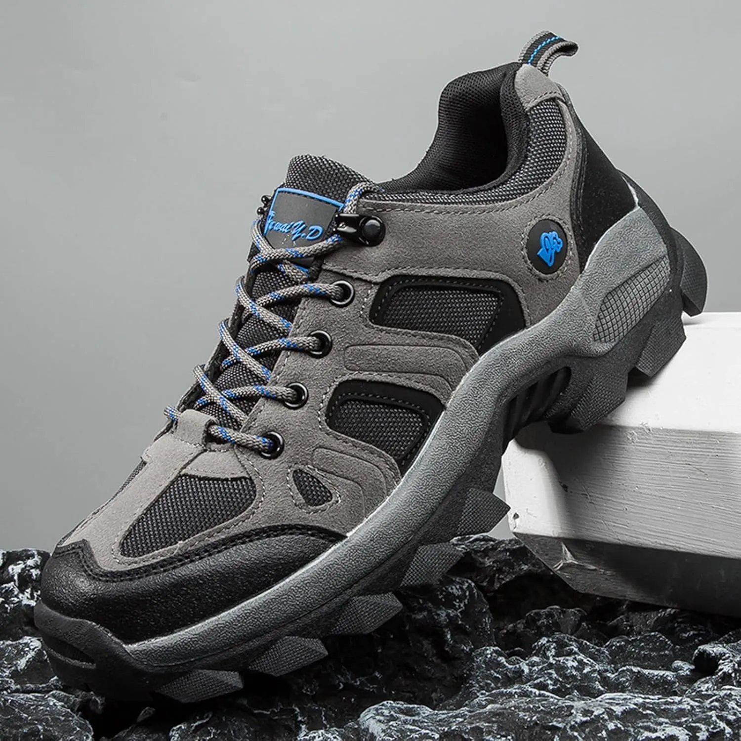 Shoe Made with Natural Materials Men Sports Shoes Fashion Summer New Pattern Flat Bottom Thick Sole Slip Breathable