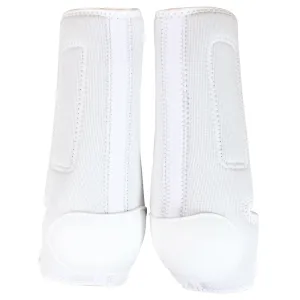Small White Classic Equine Western Horse Tack Pro Tech Hind Boots