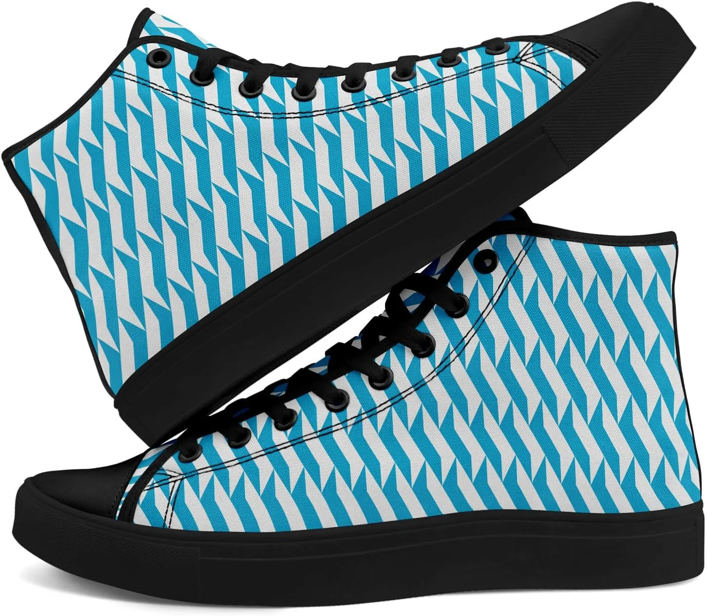 Spring Summer High Top Canvas Sneakers for Boys Girls, Breathable Lightweight Comfortable Rubber Sole Casual Outdoor Shoes