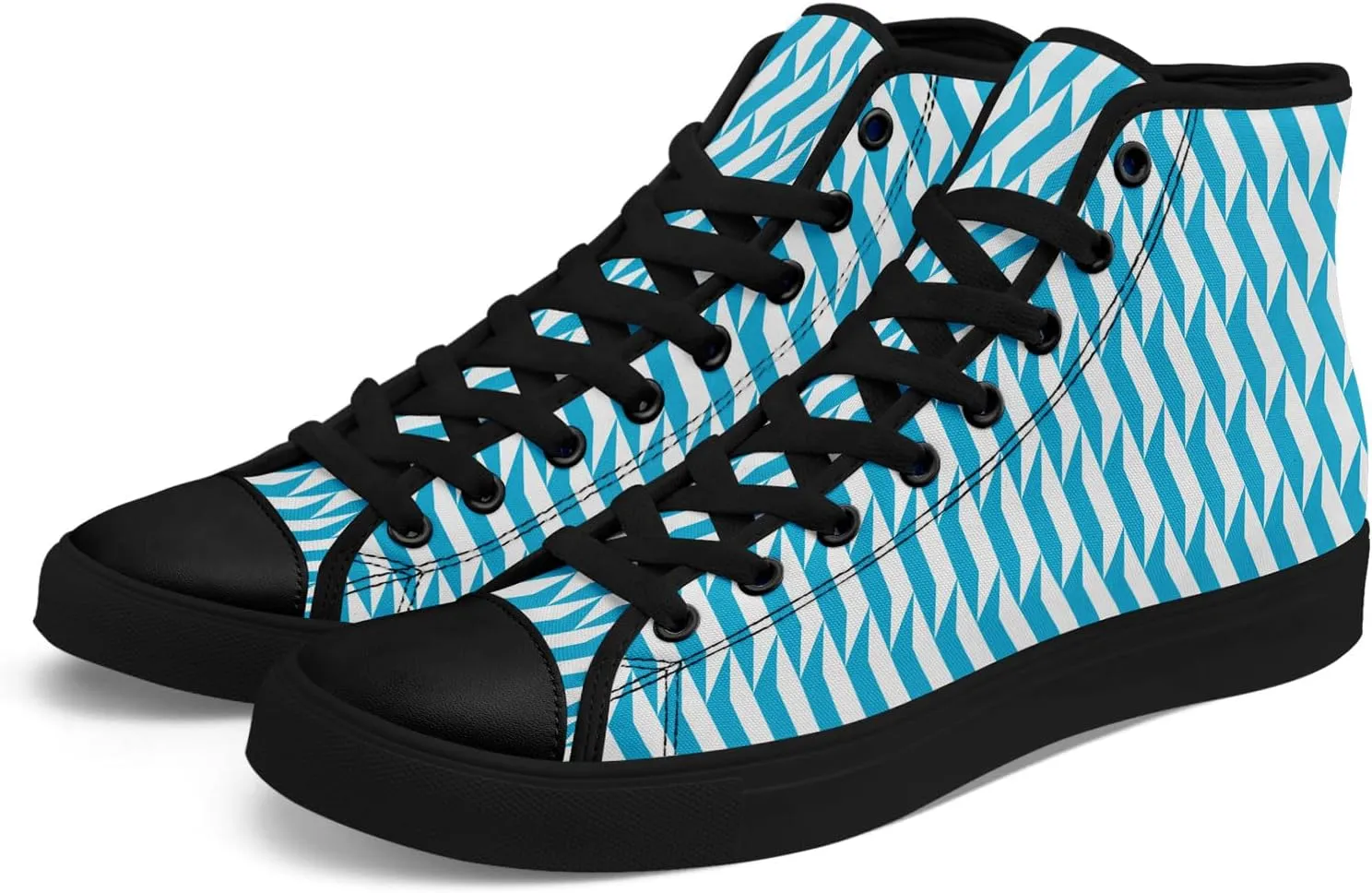 Spring Summer High Top Canvas Sneakers for Boys Girls, Breathable Lightweight Comfortable Rubber Sole Casual Outdoor Shoes