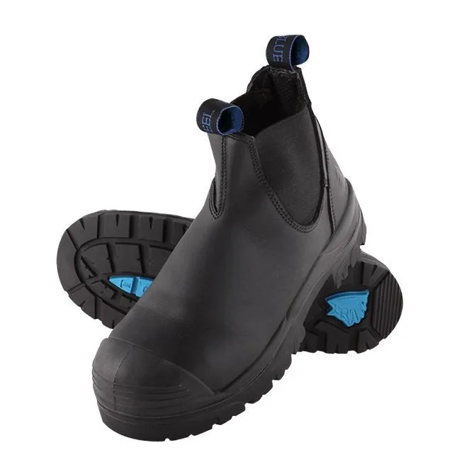 STEEL BLUE 332101 HOBART SAFETY BOOTS - BUMP CAP - SLIP ON