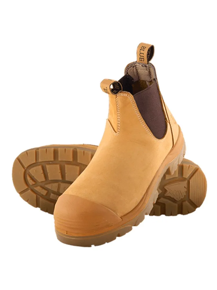 STEEL BLUE 332101 HOBART SAFETY BOOTS - BUMP CAP - SLIP ON