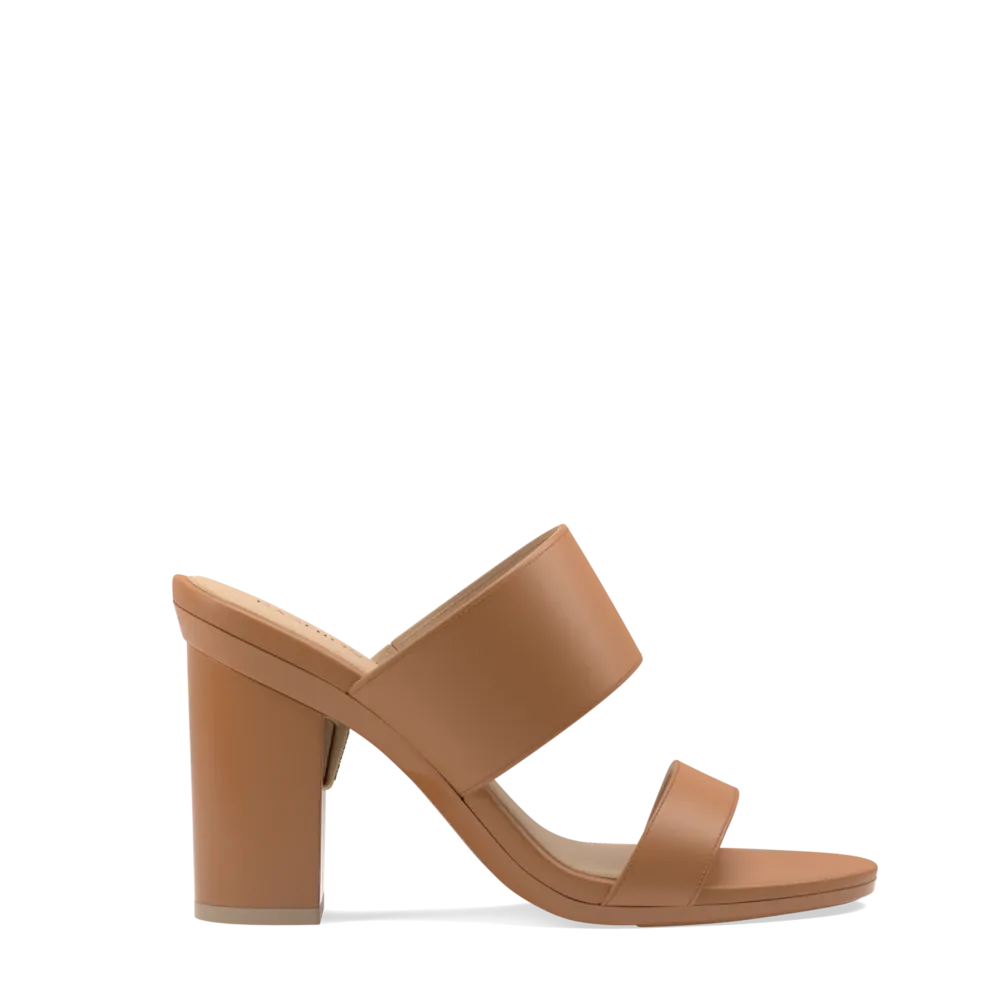 The Slide - Whiskey   Block Heel Kit 4 Whiskey