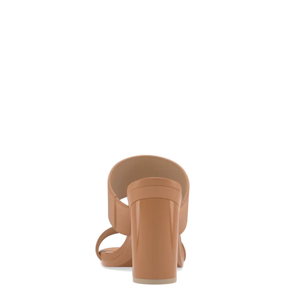 The Slide - Whiskey   Block Heel Kit 4 Whiskey
