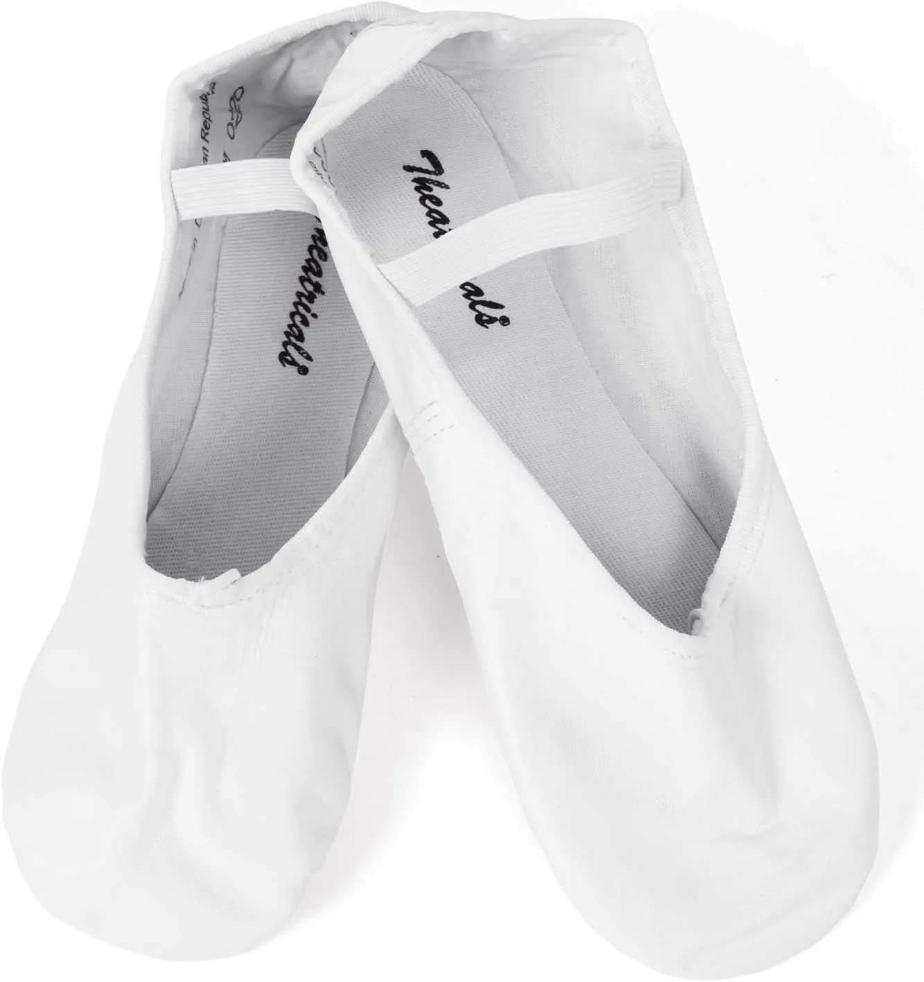 Theatricals Girls Beginner Leather Full Sole Ballet Shoes