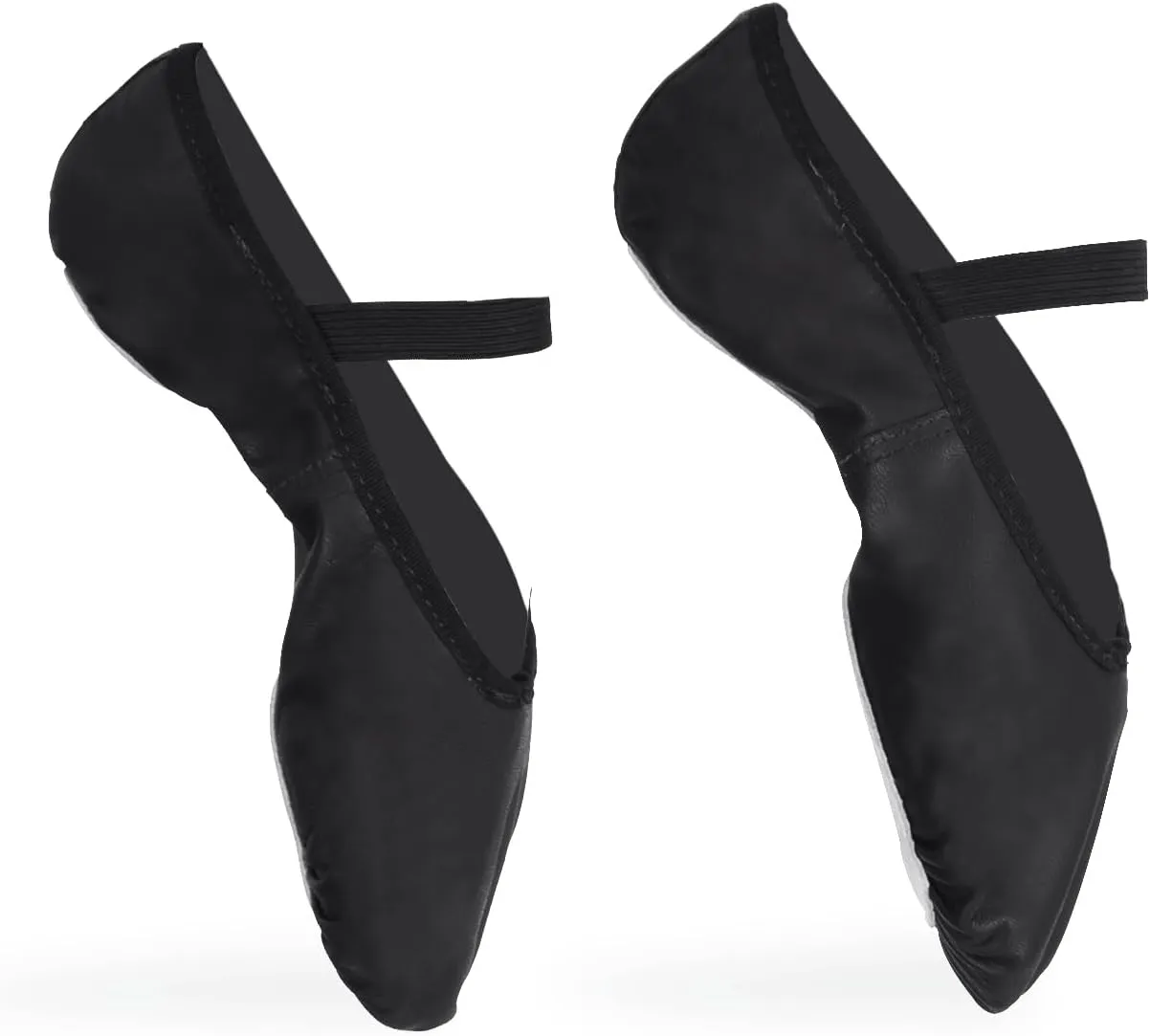 Theatricals Girls Beginner Leather Full Sole Ballet Shoes