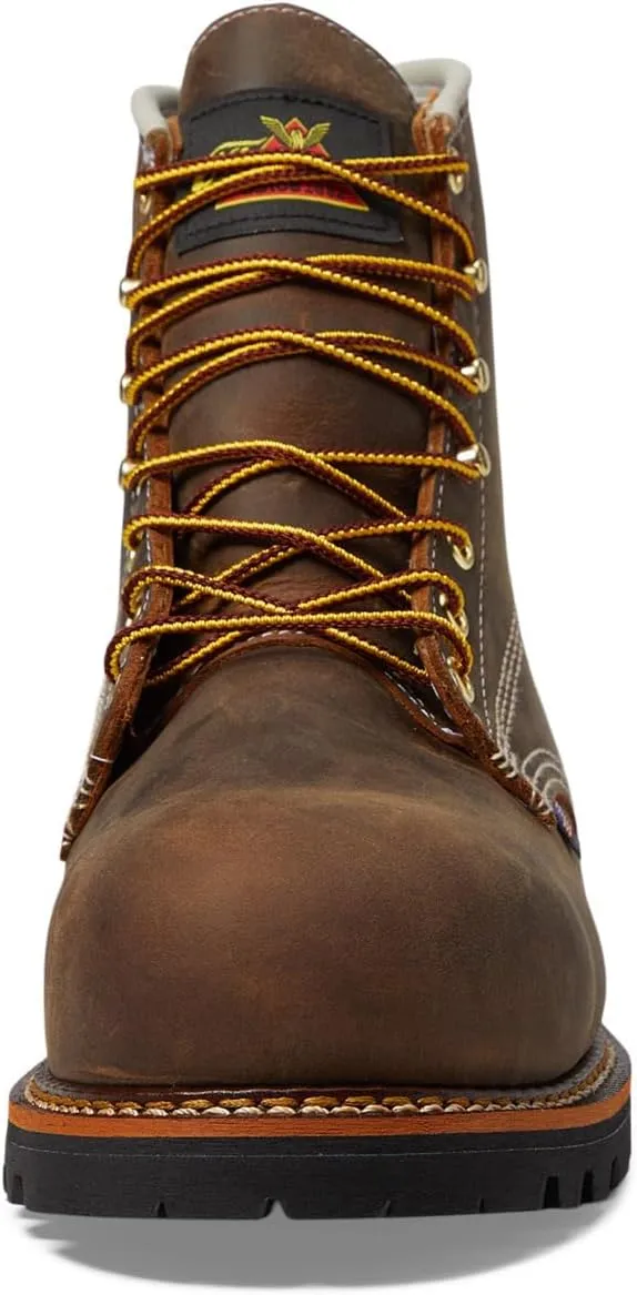 Thorogood Men's American Heritage 6" Waterproof Safety Toe Hiking Shoes/Boots