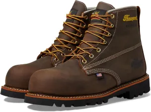 Thorogood Men's American Heritage 6" Waterproof Safety Toe Hiking Shoes/Boots