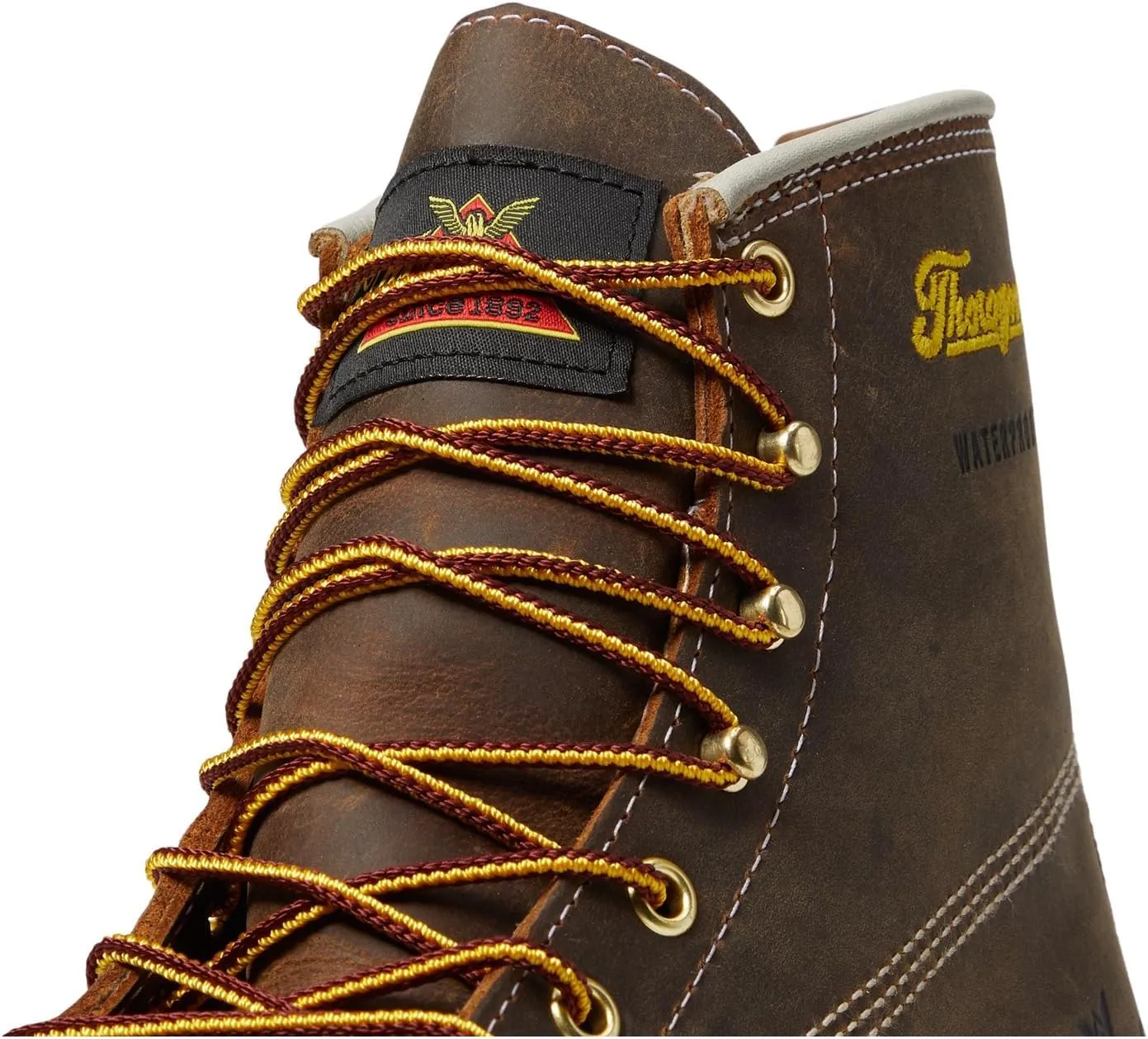 Thorogood Men's American Heritage 6" Waterproof Safety Toe Hiking Shoes/Boots