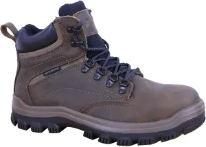 Waterproof Hiking Shoes Men - Steel Toe Comfortable Hiking Boots With 2 Insoles