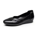 Women Shoes Leaf Comfortable Causal Slip On Flats