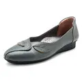 Women Shoes Leaf Comfortable Causal Slip On Flats